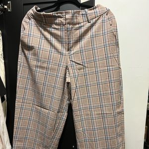 Plaid pants